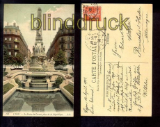 Frankreich sw-AK Lyon statue de Carnot 1908 (a0133)