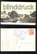 Thiaucourt sw-AK Feldpost 1. WK frankiert (a0187)