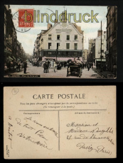 Dieppe farb-AK Place de Puits sal 1920  (a0934)