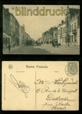 Roulers sw-AK Rue de Nord 1909 (a2102)