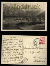 Lienz sw-Foto-AK Totalansicht 1923 (a0984)