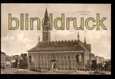 Dnemark farb-AK Kopenhagen Rathaus Raadhuset (a0162)