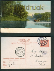 Alkmaar farb-AK Geestesingel mit Windmhle 1910 (a0845)