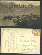 Zell am See sw-Foto-AK gegen die Tauern 1928 (a0715)