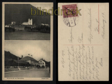 Maria Schutz am Semmering sw-AK Platzansicht 1919 (a0993)