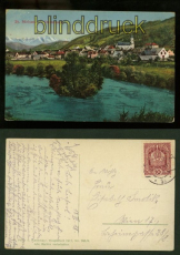 ST. MICHAEL farb-AK Panoramaansicht 1918 (a1085)