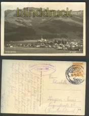 Kirchberg sw-Foto-AK Panorama 1929 (a0720)