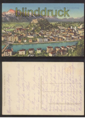 Salzburg farb-AK vom Kapuzinerberg ca 1920 (a1106)