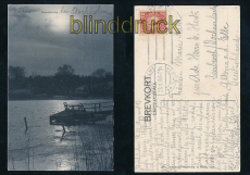 Djursholm sw-AK Afttonstmning 1913 (a2148)