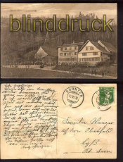 Schweiz sw-AK Gruss vom Hasenstrick 1916 (a0213)