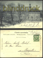 Schweiz sw-AK Fribourg la Chapelle de Lorette 03(a0416)