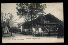 Strasse im Berner Oberland sw-AK ungebraucht (a1040)