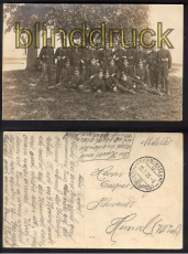 Schweiz sw-AK Thun Kaserne Soldatengruppe 1920 (a0250)