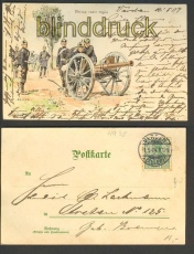 Ultima ratio regis farb-Litho-AK Soldatenkarte # 11  (d4114)