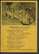 Soldatenleben das ist schn sw-AK Abschiedszene am Zug  (d4169)