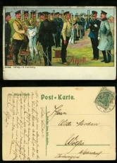 Apell farb-AK Kleiderapell Maint 1912 (d6424)