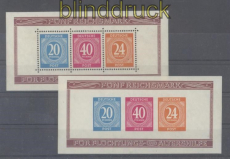 all. Besetzung Mi # Block 12 A und B postfrisch Zeughaus-Blockpaar (43607)