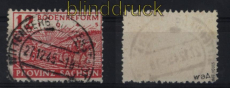 SBZ Mi # 86 w a A  gestempelt Postmeistertrennung geprft Strh BPP (28036)