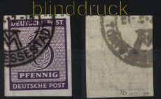 SBZ Mi # 117 X b gestempelt geprft Jasch BPP (33741)