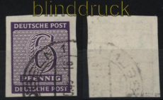 SBZ Mi # 117 Y gestempelt geprft Jasch BPP (33742)