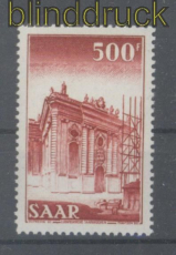 Saarland Mi # 337 postfrisch (35974)