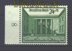 dt. Reich Mi # 743 postfrisch Austellung 1940 (16557)