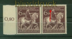 dt. Reich Mi # 907 I postfrisch im waagerechtem Paar 80,00 Euro  (41840)