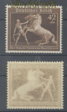 dt. Reich Mi # 699 postfrisch Braune Band 1939 (45171)