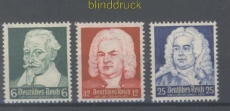 dt. Reich Mi # 573/75 postfrisch Komponisten (45112)