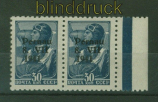 dt. Besetzung 2. WK Estland Pernau Mi # 9 I postfrisch waagerechtes Paar (35011)