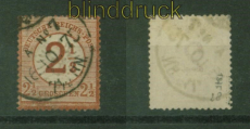 dt. Reich Mi #  29 gestempelt 16.10.1875 geprft Krug BPP (35374)