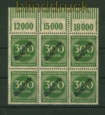 dt. Reich Dienst Mi # D 79 I postfrisch im 6er-Block (41055)