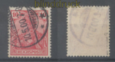dt. Reich Mi #  56 b gestempelt geprft Jschke-L. BPP (44798)