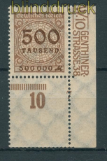 dt. Reich Mi # 313 L postfrisch Leerfeld (27271)