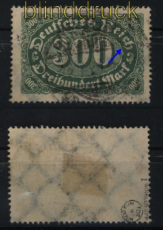 dt. Reich Mi # 249 I gestempelt geprft Winkler BPP (27841)