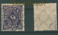 dt. Reich Mi # 230 P I gestempelt geprft Infla (26835)