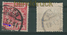 dt. Reich Mi # 47 d V gestempelt Jschke-L BPP (26821)