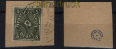 dt. Reich Mi # 229 W gestempelt geprft Infla Berlin (27831)