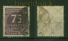 dt. Reich Mi # 276 gestempelt geprft Infla Berlin (35289)