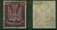 dt. Reich Mi # 235 gestempelt Flugpostmarke geprft Infla Berlin (41812)