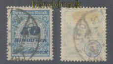 dt. Reich Mi # 330 A gestempelt geprft Infla Berlin (44538)