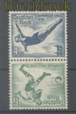 dt. Reich Zusammendrucke Mi # SK 27 postfrisch (35912)