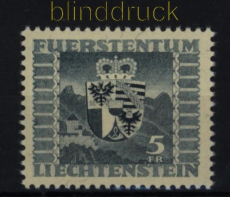 Liechtenstein Mi # 243 postfrisch Wappen (32036)