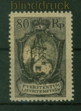 Liechtenstein Mi #   59 B Gebude postfrisch (42475)