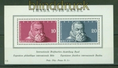 Schweiz Mi # Block 13 IMABA 1948 postfrisch (42550)