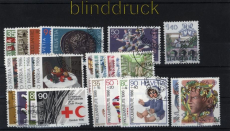 Schweiz Jahrgang 1986 komplett mit Sonderstempel (32815)