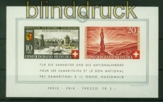 Schweiz Mi # Block  7 Pro Patria 1942 postfrisch (42544)