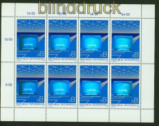 sterreich Mi # 1936 postfrischer Kleinbogen Hologramm (40837)