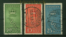 Dnemark Mi #  177/79 gestempelt Kampf gegen den Krebs (42506)