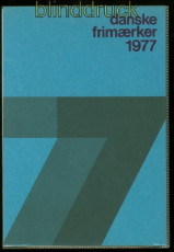 Dnemark Jahreszusammenstellung 1977 postfrisch (41189)